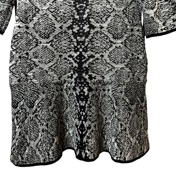 Nina Leonard Geometric Dress Large - Picture 10 of 10